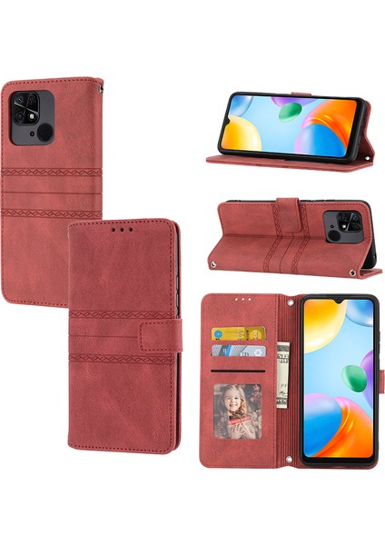 Qichengda For Xiaomi Redmi 12C Rüya Çiçek Açmak Cep Telefonu Kılıfları (Yurt Dışından)