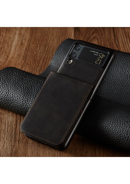 For Samsung Galaxy Z Flip4 Cilt Hissi Yakın Kart Cep Telefonu Kılıfları (Yurt Dışından)