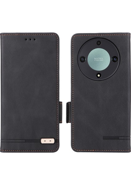 For Honor X9A 5g Donanım Manyetik Toka Yakın Kart Cep Telefonu Kılıfları (Yurt Dışından)