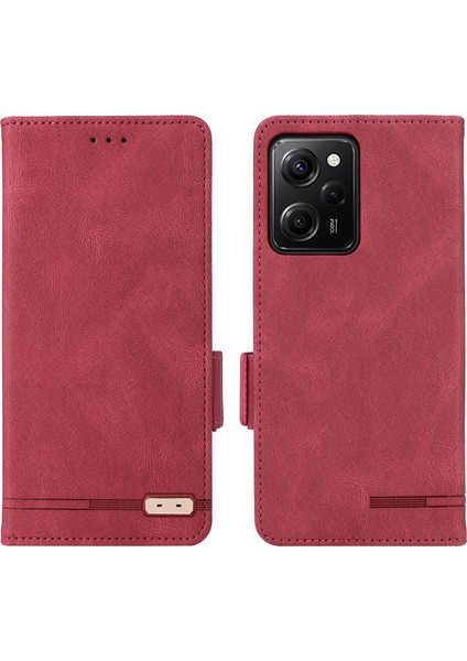 For Poco X5 Pro 5g Donanım Manyetik Toka Cep Telefonu Kılıfları (Yurt Dışından)