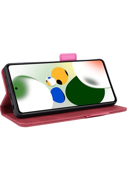 For Poco X5 Pro 5g Donanım Manyetik Toka Cep Telefonu Kılıfları (Yurt Dışından)