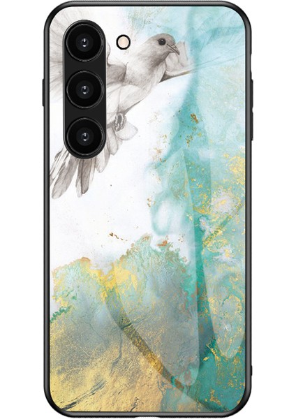 For Samsung Galaxy S23 Mermer Cep Telefonu Kılıfları (Yurt Dışından)