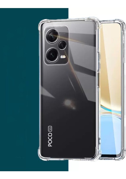 For Poco X5 Pro 5g Şeffaf Hava Yastığı Anti -Düşme Cep Telefonu Kılıfları (Yurt Dışından)