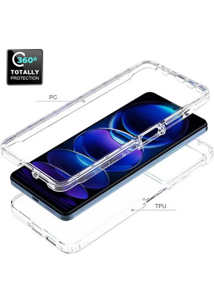 For Poco X5 Pro 5g Ikisi Bir Arada Şeffaf Gradyan Cep Telefonu Kılıfları (Yurt Dışından) fiyatları