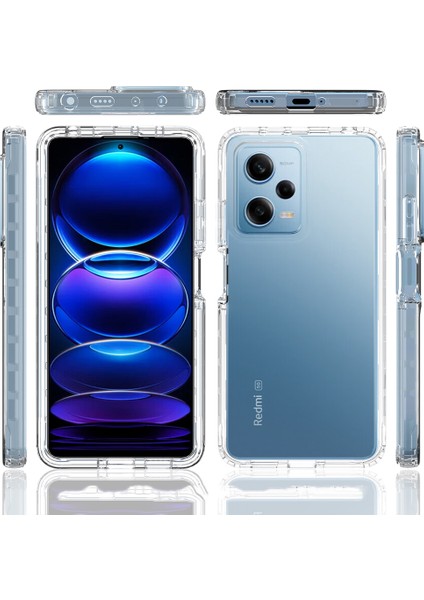 For Poco X5 Pro 5g Ikisi Bir Arada Şeffaf Gradyan Cep Telefonu Kılıfları (Yurt Dışından) indirimleri