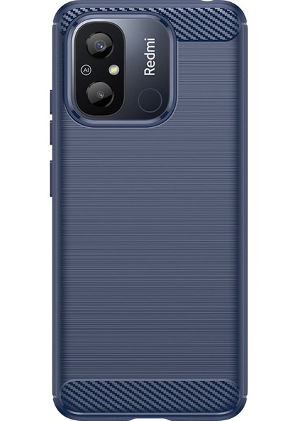 For Xiaomi Redmi 12C Ovma Fırçalanmış Silika Jeli Cep Telefonu Kılıfları (Yurt Dışından)