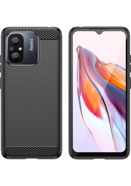 For Xiaomi Redmi 12C Ovma Fırçalanmış Silika Jeli Cep Telefonu Kılıfları (Yurt Dışından) fiyatları