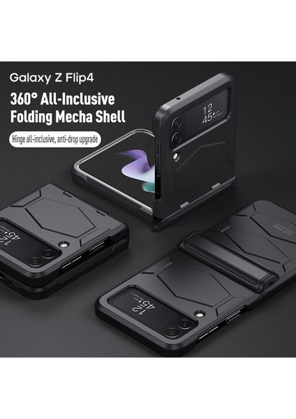 For Samsung Galaxy Z Flip 4 Zırh Menteşesi Cep Telefonu Kılıfları Kılıfı (Yurt Dışından) fiyatları