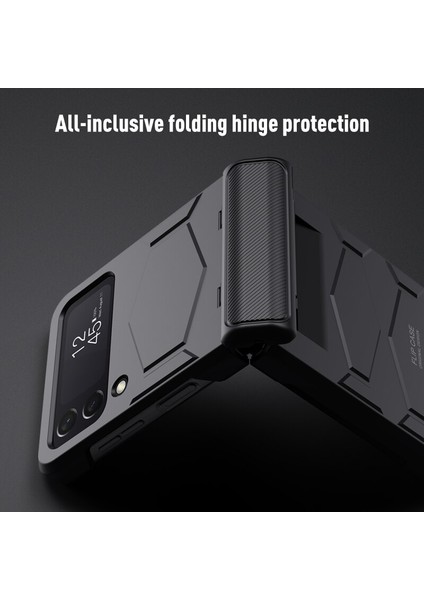 For Samsung Galaxy Z Flip 4 Zırh Menteşesi Cep Telefonu Kılıfları Kılıfı (Yurt Dışından) modelleri