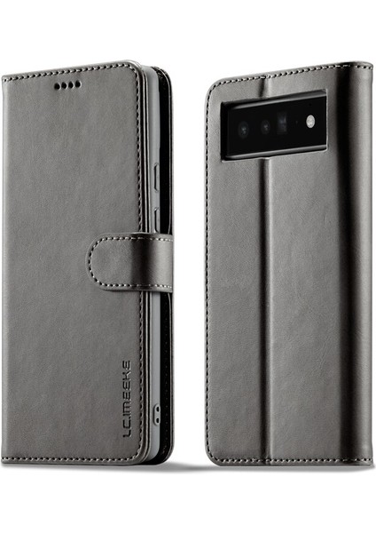 For Google Pixel 6 Sıkışmış Cüzdan Braket Cep Telefonu Kılıfları Kılıfı (Yurt Dışından)