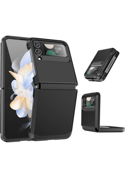For Samsung Galaxy Z Flip4 Zırh Cep Telefonu Kılıfları (Yurt Dışından)