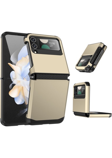 For Samsung Galaxy Z Flip3 Zırh Cep Telefonu Kılıfları (Yurt Dışından)