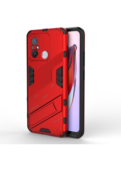 For Xiaomi Redmi 12C Görünmez Braket Zırh Cep Telefonu Kılıfları (Yurt Dışından)