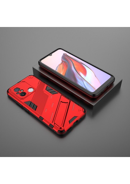 For Xiaomi Redmi 12C Görünmez Braket Zırh Cep Telefonu Kılıfları (Yurt Dışından) indirimleri