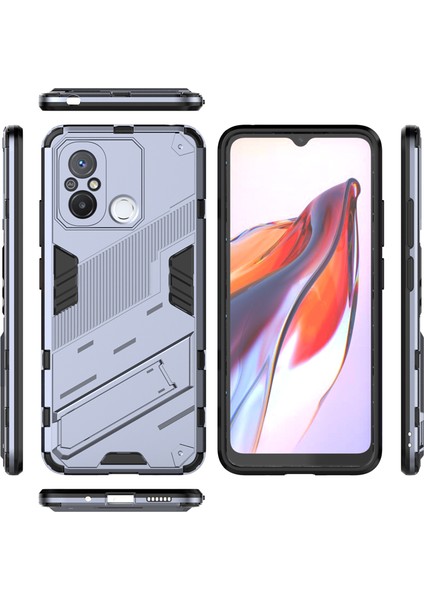 For Xiaomi Redmi 12C Görünmez Braket Zırh Cep Telefonu Kılıfları (Yurt Dışından) modelleri