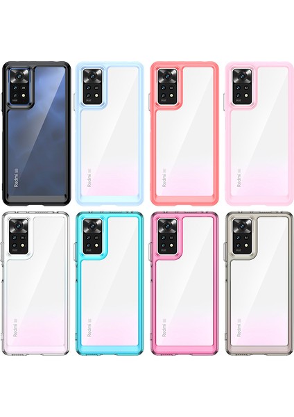 For Redmi Note 11 Pro Şeffaf Akrilik Cep Telefonu Kılıfları (Yurt Dışından)
