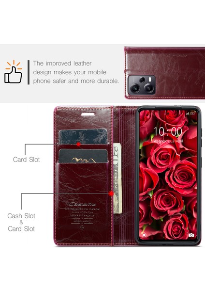 For Redmi Note 12 Pro 5g Manyetik Emme Retro Cep Telefonu Kılıfları (Yurt Dışından)