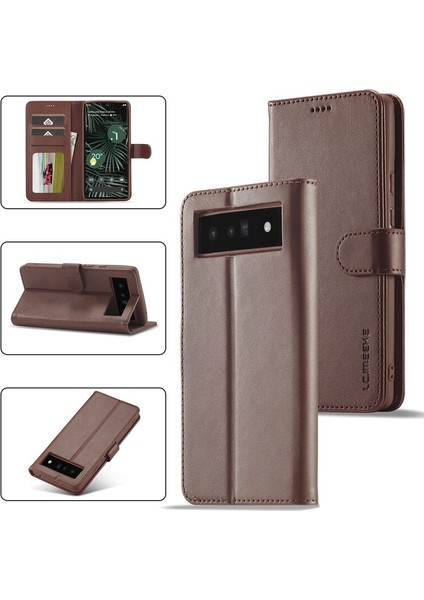 For Google Pixel 6 Sıkışmış Cüzdan Braket Cep Telefonu Kılıfları Kılıfı (Yurt Dışından) fiyatları