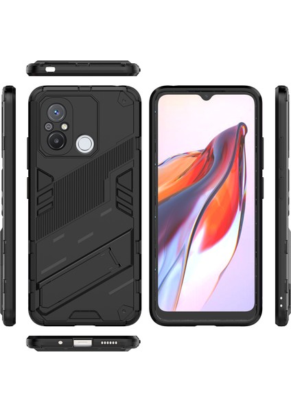 For Xiaomi Redmi 12C Görünmez Braket Zırh Cep Telefonu Kılıfları (Yurt Dışından) fiyatları