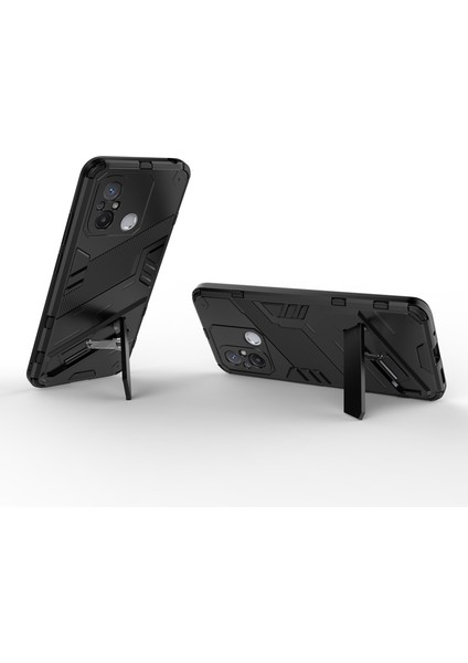 For Xiaomi Redmi 12C Görünmez Braket Zırh Cep Telefonu Kılıfları (Yurt Dışından) modelleri