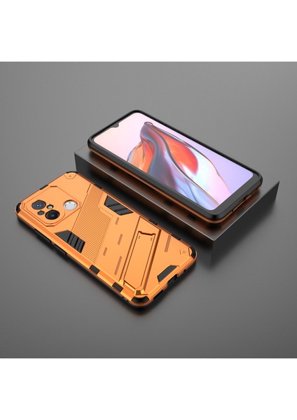 For Xiaomi Redmi 12C Görünmez Braket Zırh Cep Telefonu Kılıfları (Yurt Dışından) indirimleri