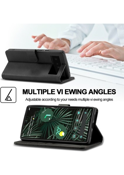 For Google Pixel 6 Pro Sıkışmış Cüzdan Braket Cep Telefonu Kılıfları Kılıfı (Yurt Dışından) indirimleri