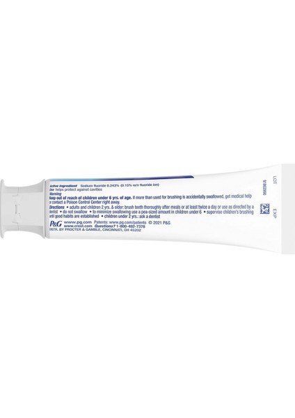 3D White Arctic Fresh Diş Macunu 107GR