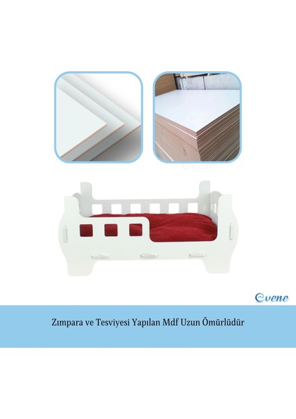 Büyük Kedi Yatağı Dekoratif Ahşap Dayanıklı Beşik Karyola Model modelleri