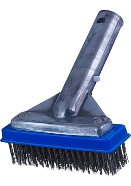 5 Inç Paslanmaz Tel Fırça Kafa Yüzme Havuzu Astar Temizleyici Kiremitli Beton Süpürge (Yurt Dışından)