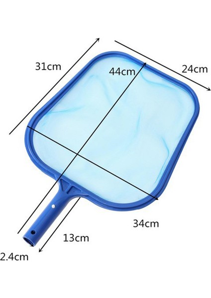 162CM 5.3ft Yüzme Havuzu Yaprak Skimmer Net Spa Göleti Için Alüminyum Pole ile (Yurt Dışından)