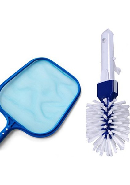 Yüzme Havuzu Temizlik Yaprak Skimmer Net Kit Yaprak Tırmık Malzemeleri Aracı (Yurt Dışından)
