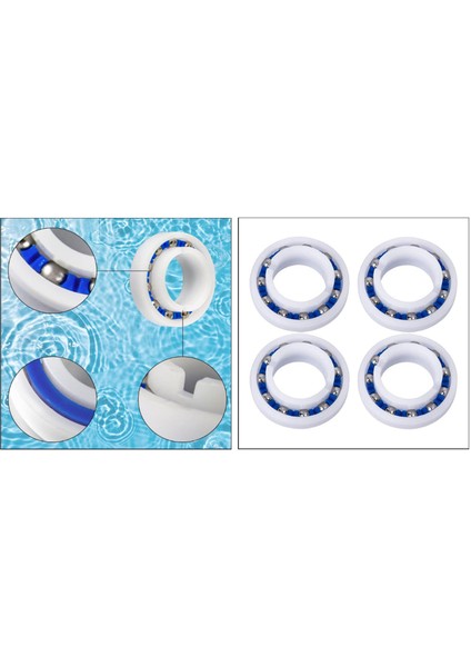 4pieces C60 C-60 Polaris Için Roller Yatak 180/280 Havuz Temizleyici Yedek Parçaları (Yurt Dışından) fırsatları