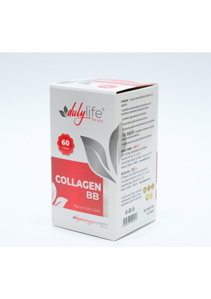 Collagen BB 60 Tablet Gıda Takviyesi indirimleri