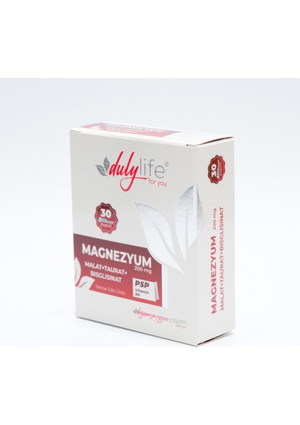 Magnezyum Malat+Taurat+Bisglisinat 30 Drcaps Kapsül modelleri