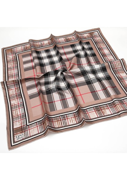 Ipek Eşarp Twill Vizon Ekosekareli indirimleri