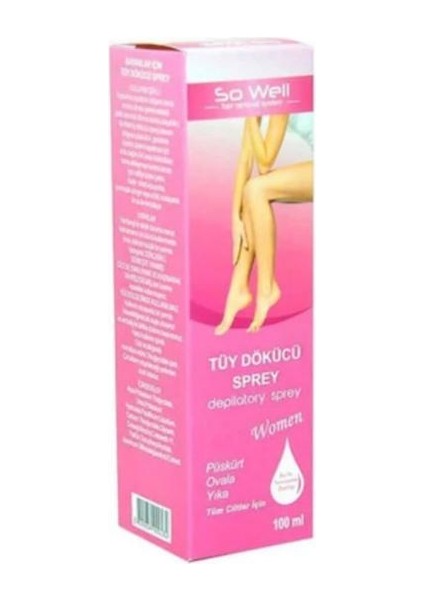 So Well Tüy Dökücü Sprey Women 100 ml