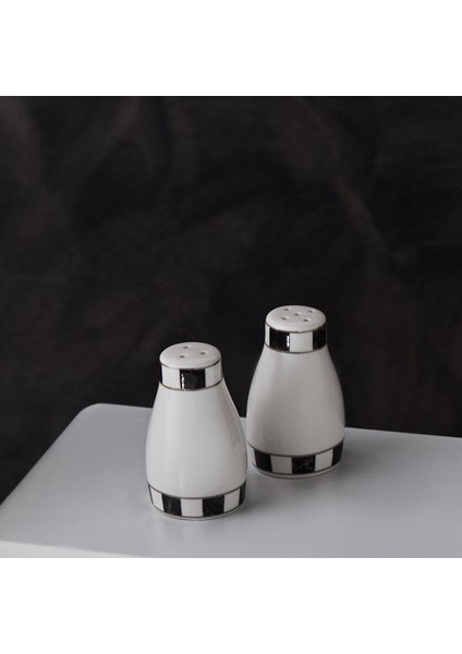 Damalı Tuzluk Biberlik