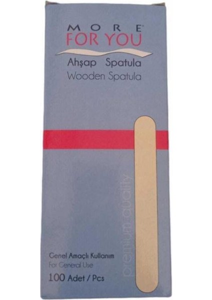 Ahşap Spatula 100 Adet 41521