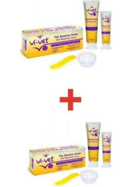 Tüy Sarartıcı Krem 70 Ml+35 ml 2'li Set