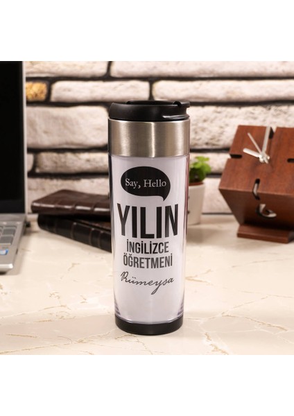 Yılın Ingilizce Öğretmeni Isme Özel Termos Mug