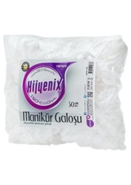 Manikür Galoşu 50 Adet