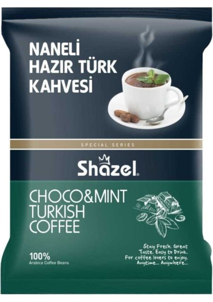 Naneli Hazır Türk Kahvesi 100 gr 3 Paket