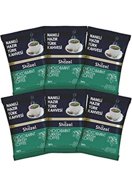 Hazır Türk Kahvesi 100GR (100G x 6 Adet) (Nane)