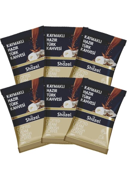 Kaymaklı Hazır Türk Kahvesi 100 Gr. (100 gr x 6 Adet)