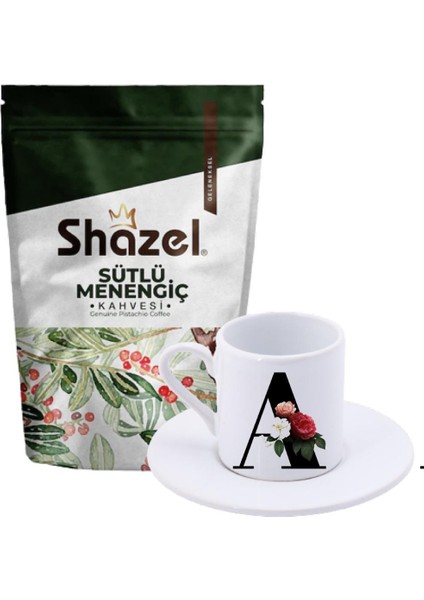 Sütlü Menengiç Kahvesi 200 Gr. + A Harfi Türk Kahvesi Fincanı