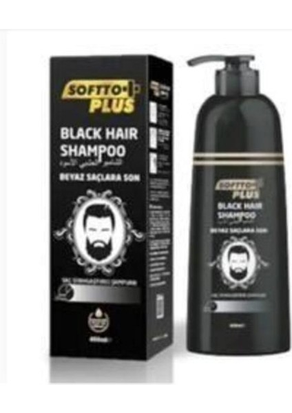 Softto +Plus Balck Hair Shampoo Saç Siyahlatıcı Şampuan