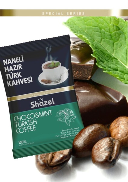 Naneli Hazır Türk Kahvesi 100 gr 3 Paket