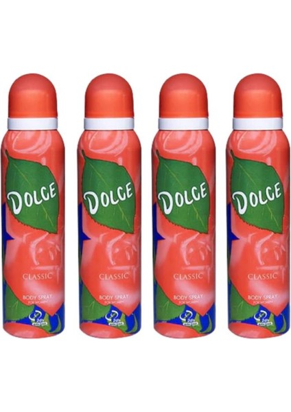 Classc Bayan Deodorant 150 ml / 4 Adet