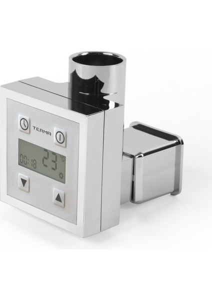 Haiti Elektrikli Havlupan 500X800 Krom (Ktx1 Termostatlı) 200 Watt Spiral Kablolu