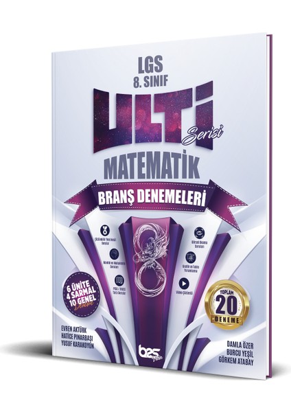 8. Sınıf LGS 20 Li Ulti Matematik Deneme